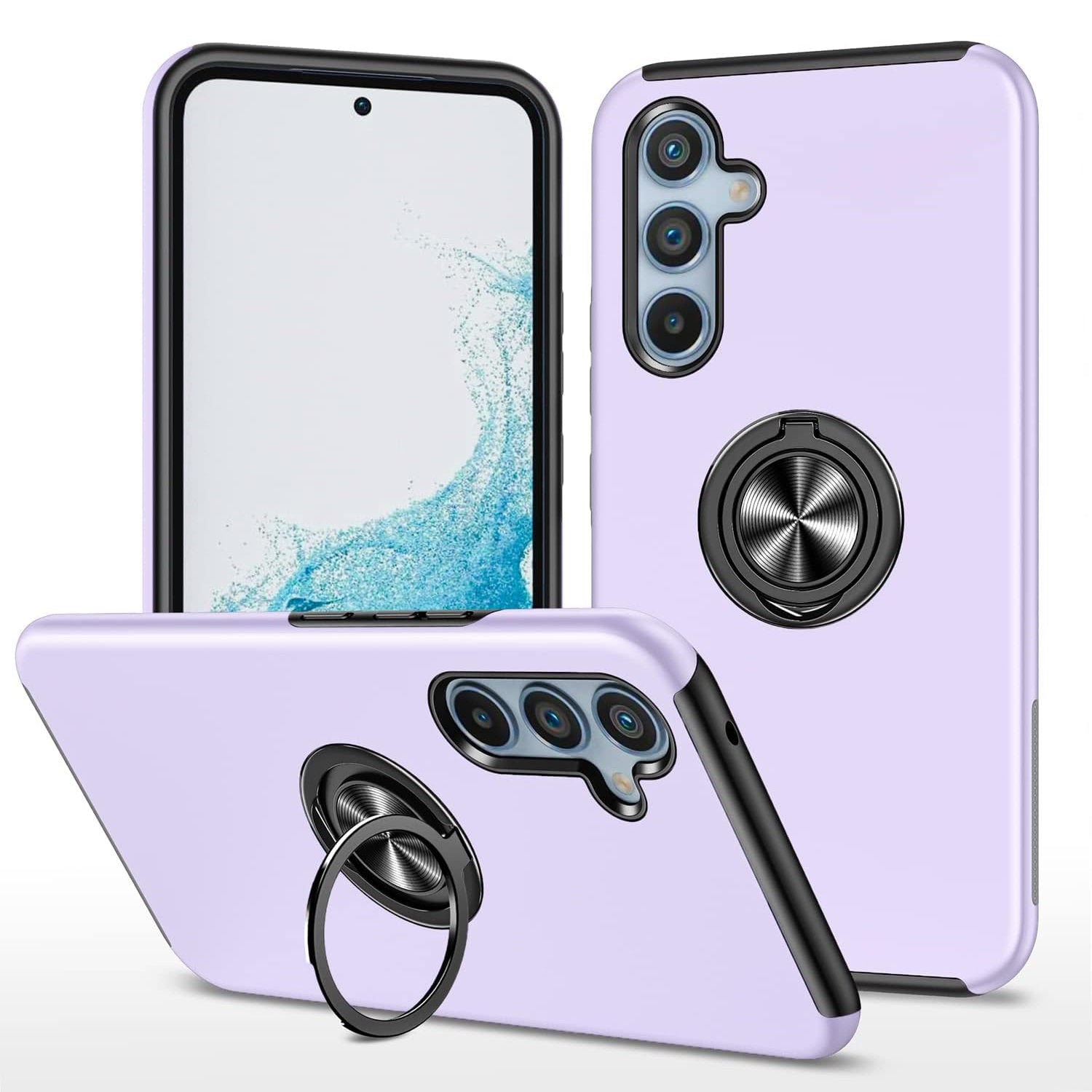 Coque hybride magnétique invisible pour Samsung Galaxy S24 FE Coque hybride magnétique invisible pour Samsung Galaxy S24 FE
